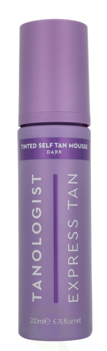 Tanologist Tinted Self Tan Mousse Express Tan 200 ml Dark i gruppen SKØNHED & HELSE / Hudpleje / Tanning / Brun uden sol hos TP E-commerce Nordic AB (D32532)