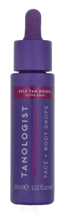 Tanologist Self Tan Drops Face + Body Drops 30 ml Extra Dark i gruppen SKØNHED & HELSE / Hudpleje / Tanning / Brun uden sol hos TP E-commerce Nordic AB (D32536)