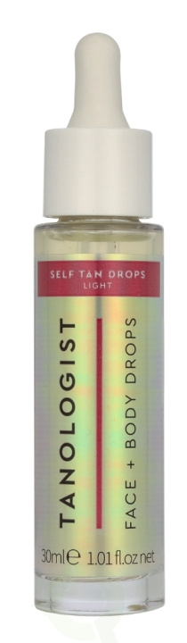 Tanologist Self Tan Drops Face + Body Drops 30 ml Light i gruppen SKØNHED & HELSE / Hudpleje / Tanning / Brun uden sol hos TP E-commerce Nordic AB (D32540)
