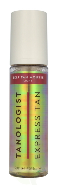 Tanologist Self Tan Mousse Express Tan 200 ml Light i gruppen SKØNHED & HELSE / Hudpleje / Tanning / Brun uden sol hos TP E-commerce Nordic AB (D32547)