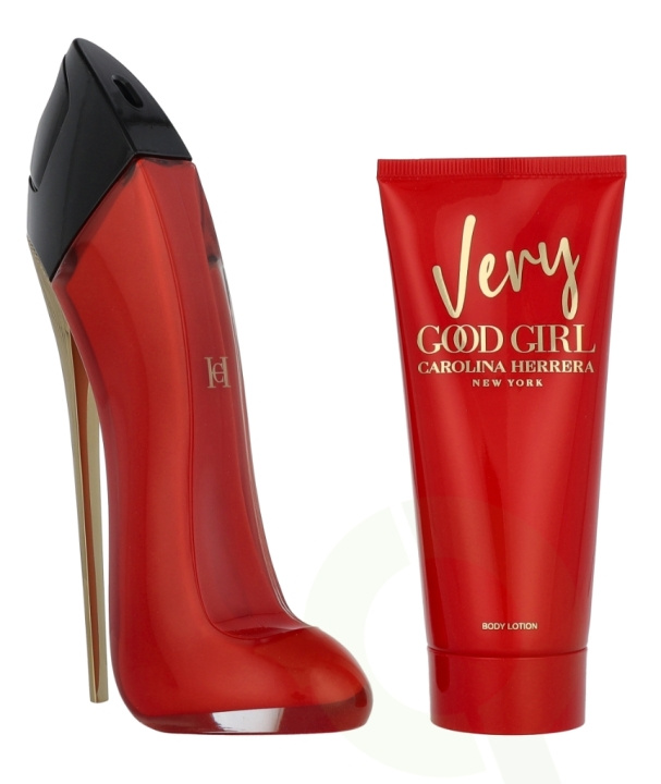 Carolina Herrera Very Good Girl Giftset 180 ml Edp Spray 80 ml/Body Lotion 100ml i gruppen SKØNHED & HELSE / Gaveæske / Gaveæske til hende hos TP E-commerce Nordic AB (D32561)