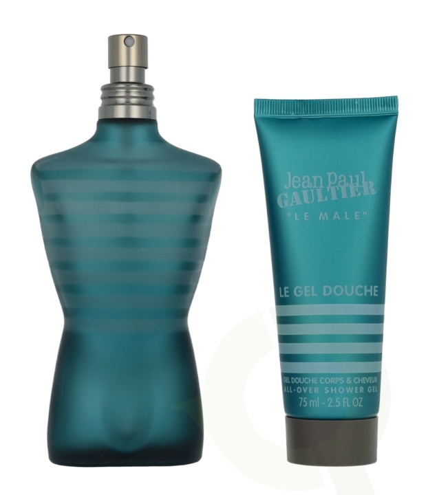 Jean Paul Gaultier Le Male Giftset 200 ml Edt Spray 125ml/Shower Gel 75ml i gruppen SKØNHED & HELSE / Gaveæske / Gaveæske til ham hos TP E-commerce Nordic AB (D32564)