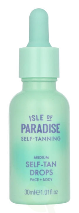Isle of Paradise Self-Tan Drops Face + Body 30 ml Medium i gruppen SKØNHED & HELSE / Hudpleje / Tanning / Brun uden sol hos TP E-commerce Nordic AB (D32623)