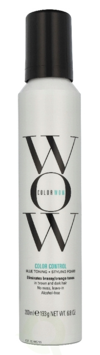 Color Wow Color Control Blue Toning + Styling Foam 200 ml i gruppen SKØNHED & HELSE / Hår og styling / Hårpleje / Hårfarve hos TP E-commerce Nordic AB (D32727)