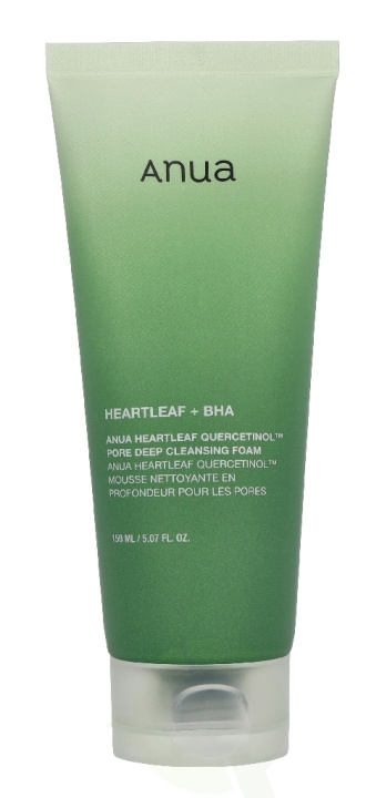 Anua Heartleaf Quercetinol Pore Deep Cleansing Foam 150 ml i gruppen SKØNHED & HELSE / Hudpleje / Ansigt / Rengøring hos TP E-commerce Nordic AB (D32927)
