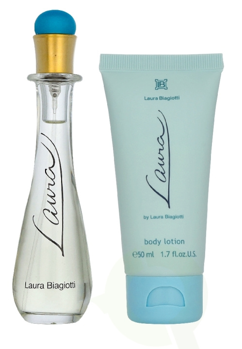Laura Biagiotti Laura Giftset 75 ml Edt Spray 25ml/Body Lotion 50ml i gruppen SKØNHED & HELSE / Gaveæske / Gaveæske til hende hos TP E-commerce Nordic AB (D32948)