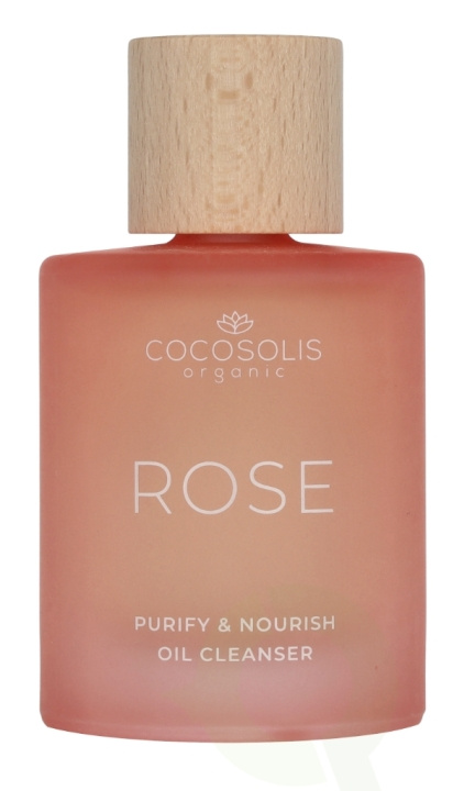 Cocosolis Cosmetics Cocosolis Rose Purify & Nourish Oil Cleanser 50 ml i gruppen SKØNHED & HELSE / Hudpleje / Ansigt / Ansigtsolie hos TP E-commerce Nordic AB (D32982)