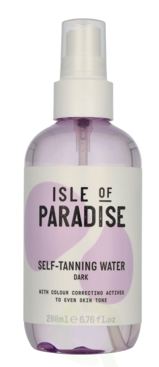 Isle of Paradise Self-Tanning Water 200 ml Dark i gruppen SKØNHED & HELSE / Hudpleje / Tanning / Brun uden sol hos TP E-commerce Nordic AB (D33020)