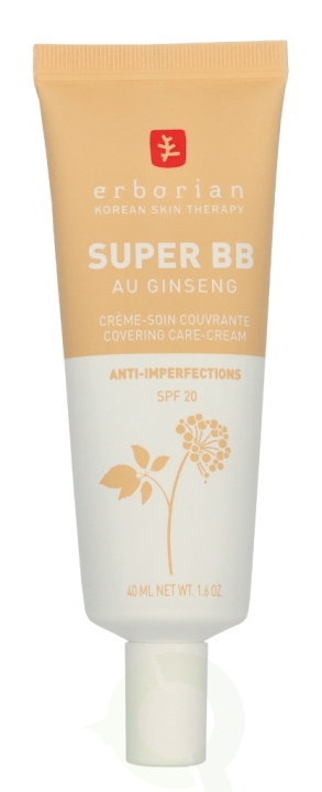 Erborian Super BB Covering Care-Cream SPF20 40 ml Nude i gruppen SKØNHED & HELSE / Hudpleje / Ansigt / Dagcreme hos TP E-commerce Nordic AB (D33057)