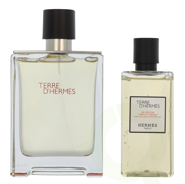 Hermes Terre D\'Hermes Giftset 180 ml Edt Spray 100ml/Shower Gel 80ml i gruppen SKØNHED & HELSE / Gaveæske / Gaveæske til hende hos TP E-commerce Nordic AB (D33314)