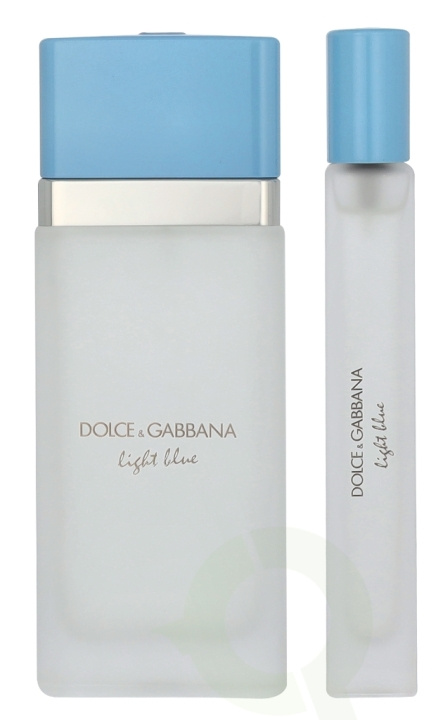 Dolce & Gabbana Light Blue Pour Femme Giftset 60 ml Edt Spray 50ml/Edt Spray 10ml i gruppen SKØNHED & HELSE / Duft & Parfume / Parfume / Parfume til hende hos TP E-commerce Nordic AB (D33315)