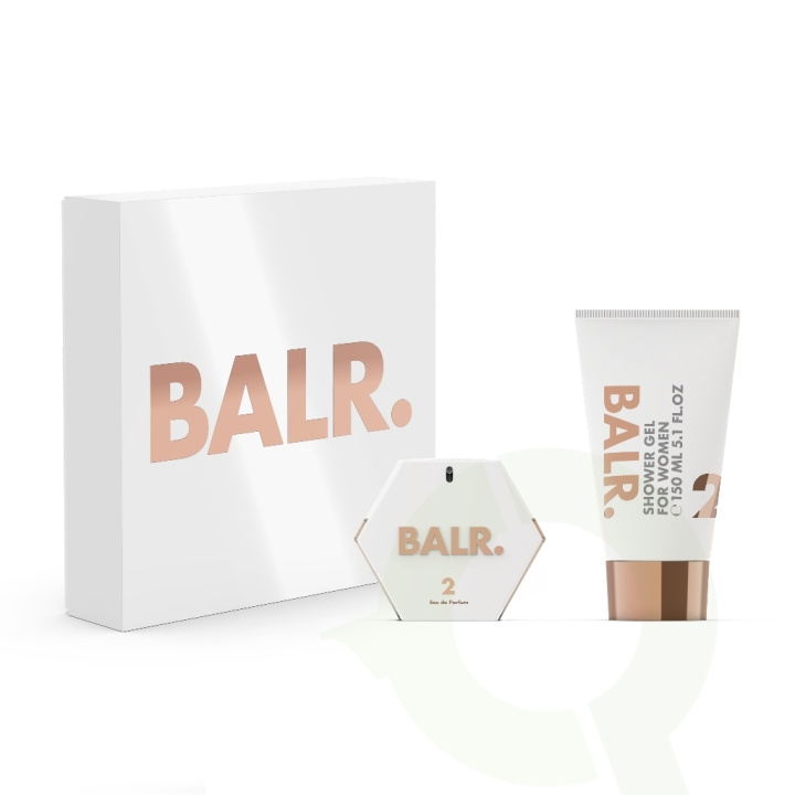 Balr. 2 FOR WOMEN Giftset 200 ml Holidays 21-22 - Edp Spray 50 ml/Shower Gel 150ml i gruppen SKØNHED & HELSE / Gaveæske / Gaveæske til hende hos TP E-commerce Nordic AB (D33440)