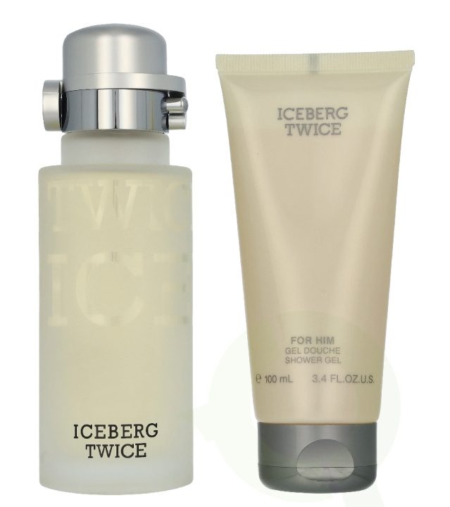 Iceberg Twice Pour Homme Giftset 225 ml Edt Spray 125ml/Shower Gel 100ml i gruppen SKØNHED & HELSE / Duft & Parfume / Parfume / Parfume til ham hos TP E-commerce Nordic AB (D33441)