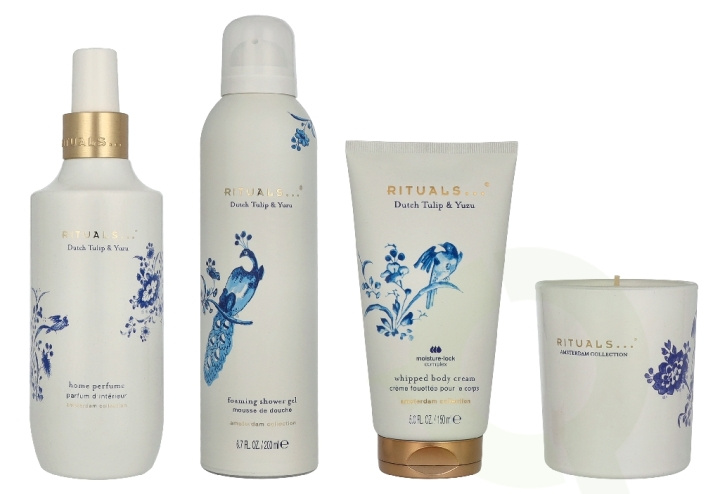 Rituals Amsterdam Collection Large Giftset 690 ml Shower Gel 200ml/Body Cream 150ml/Scented Candle 140g/Home Perfume 200ml i gruppen SKØNHED & HELSE / Gaveæske / Gaveæske til hende hos TP E-commerce Nordic AB (D33526)