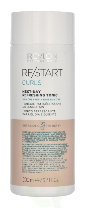Revlon Re/Start Curls Next-Day Refreshing Tonic 200 ml i gruppen SKØNHED & HELSE / Hår og styling / Hårpleje hos TP E-commerce Nordic AB (D33546)