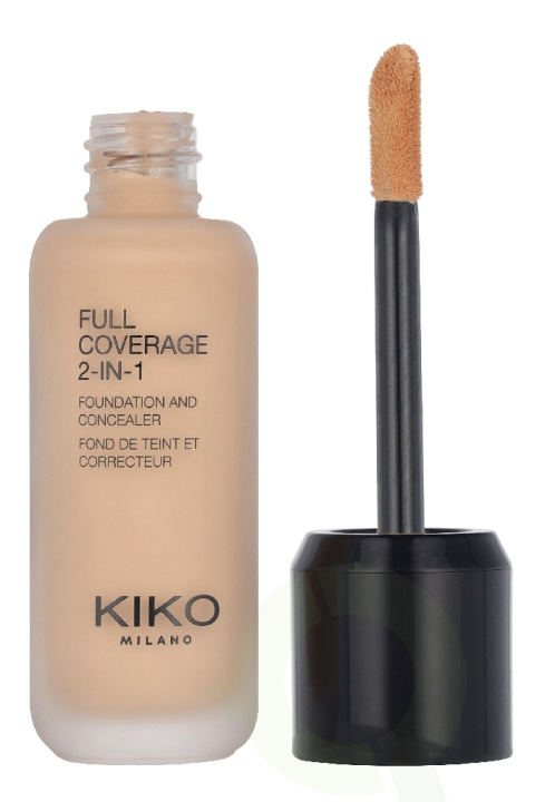 Kiko Milano Full Coverage 2 In 1 Foundation & Concealer 25 ml N10 i gruppen SKØNHED & HELSE / Makeup / Makeup ansigt / Foundation hos TP E-commerce Nordic AB (D33632)
