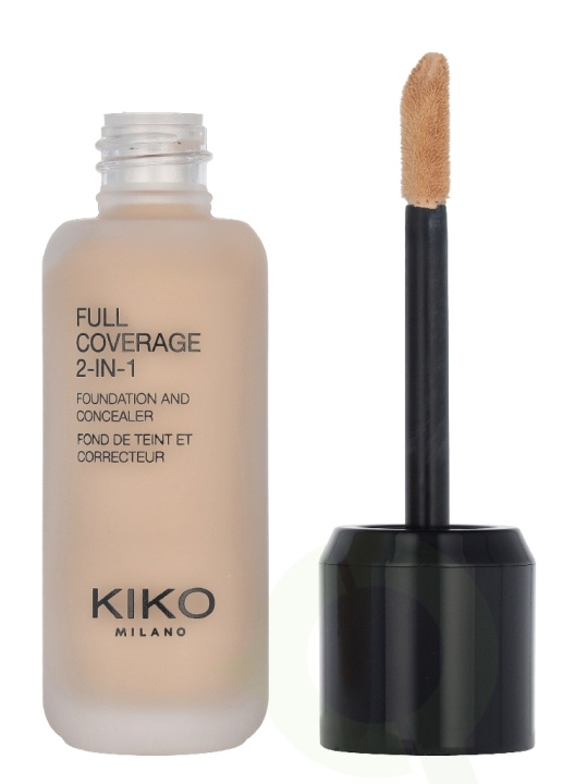 Kiko Milano Full Coverage 2 In 1 Foundation & Concealer 25 ml N01 i gruppen SKØNHED & HELSE / Makeup / Makeup ansigt / Foundation hos TP E-commerce Nordic AB (D33633)