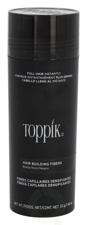 Toppik Hair Building Fibers - Black 55 g i gruppen SKØNHED & HELSE / Hår og styling / Hår styling hos TP E-commerce Nordic AB (D33669)