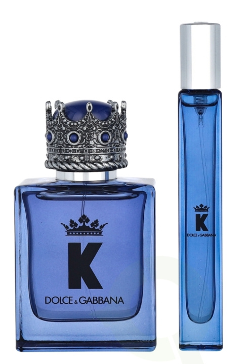 Dolce & Gabbana K Giftset 60 ml Edp Spray 50ml/Edp Travel Spray 10ml i gruppen SKØNHED & HELSE / Gaveæske / Gaveæske til ham hos TP E-commerce Nordic AB (D33681)