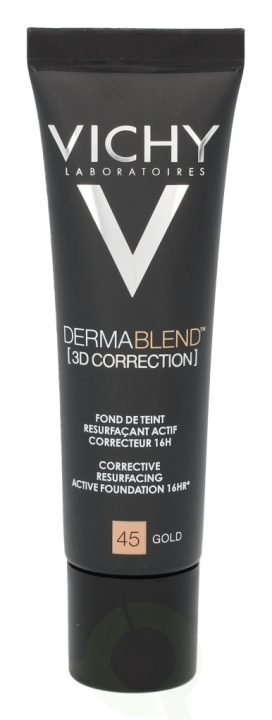 Vichy Dermablend 3D Correction SPF19 30 ml #45 Gold i gruppen SKØNHED & HELSE / Hudpleje / Tanning / Solbeskyttelse hos TP E-commerce Nordic AB (D33704)