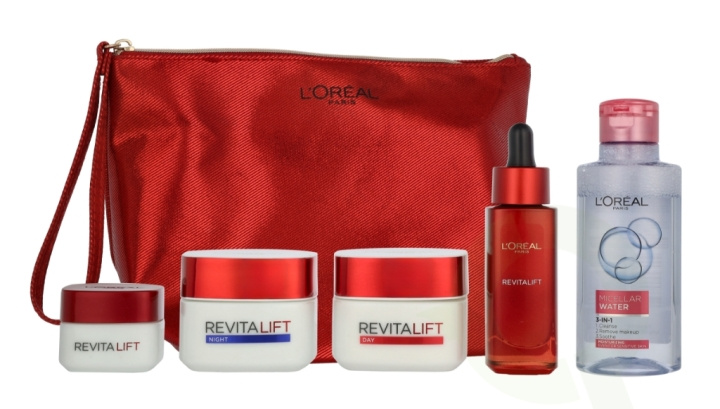 L\'Oreal Revitalift Trex Oap Classic Bag 240 ml Micellar Water 95 ml / Serum 30 ml / Day Cream 50 ml / Night Cream 50 ml / Eye Cream 15 ml i gruppen SKØNHED & HELSE / Hudpleje / Ansigt / Dagcreme hos TP E-commerce Nordic AB (D33751)