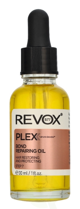 Revox B77 Plex Bond Repairing Hair Oil 30 ml i gruppen SKØNHED & HELSE / Hår og styling / Hårpleje / Hår olie hos TP E-commerce Nordic AB (D33814)