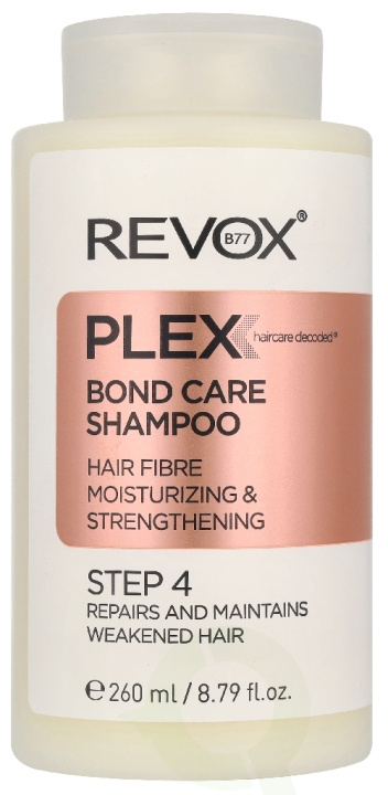 Revox B77 Plex Bond Care Shampoo 260 ml i gruppen SKØNHED & HELSE / Hår og styling / Hårpleje / Shampoo hos TP E-commerce Nordic AB (D33817)