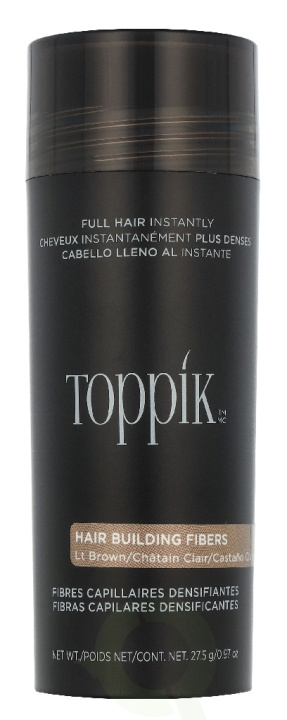 Toppik Hair Building Fibers - Light Brown 27.5 g i gruppen SKØNHED & HELSE / Hår og styling / Hår styling hos TP E-commerce Nordic AB (D33859)