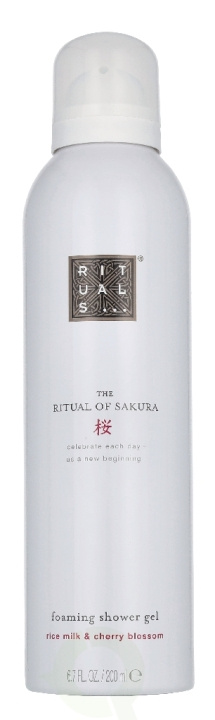 Rituals Sakura Foaming Shower Gel 200 ml i gruppen SKØNHED & HELSE / Hudpleje / Kropspleje / Bad & brusecreme hos TP E-commerce Nordic AB (D33984)