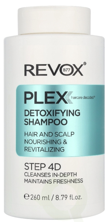 Revox B77 Plex Detoxifying Shampoo 260 ml i gruppen SKØNHED & HELSE / Hår og styling / Hårpleje / Shampoo hos TP E-commerce Nordic AB (D33996)