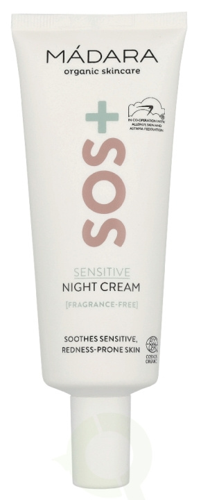 Madara Sos+ Sensitive Night Cream 70 ml i gruppen SKØNHED & HELSE / Hudpleje / Ansigt / Natcreme hos TP E-commerce Nordic AB (D34013)