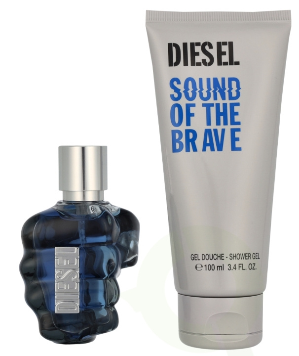 Diesel Sound Of The Brave Giftset 150 ml Edt Spray 50ml/Shower Gel 100ml i gruppen SKØNHED & HELSE / Gaveæske / Gaveæske til ham hos TP E-commerce Nordic AB (D34051)