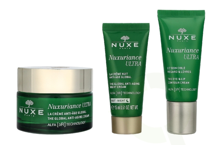 Nuxe Nuxuriance Ultra Set 80 ml Cream 50ml/ Eye 15ml/Night Cream 15ml i gruppen SKØNHED & HELSE / Hudpleje / Ansigt / Dagcreme hos TP E-commerce Nordic AB (D34200)