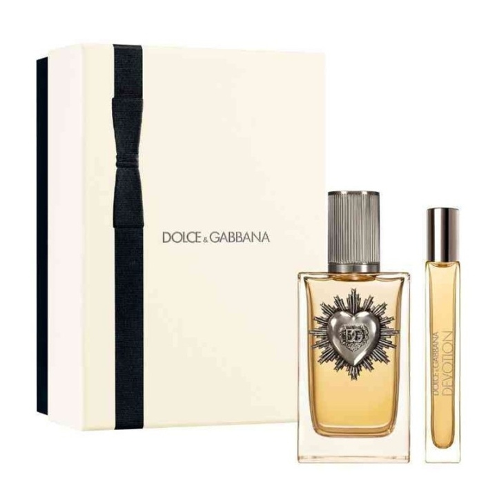 Dolce & Gabbana Giftset Dolce & Gabbana Devotion Pour Homme Edp 100ml + Edp 10ml i gruppen SKØNHED & HELSE / Duft & Parfume / Parfume / Parfume til ham hos TP E-commerce Nordic AB (D34272)