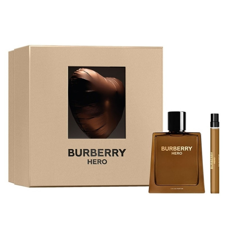 Burberry Giftset Burberry Hero Edp 100ml + Edp 10ml i gruppen SKØNHED & HELSE / Duft & Parfume / Parfume / Parfume til ham hos TP E-commerce Nordic AB (D34274)