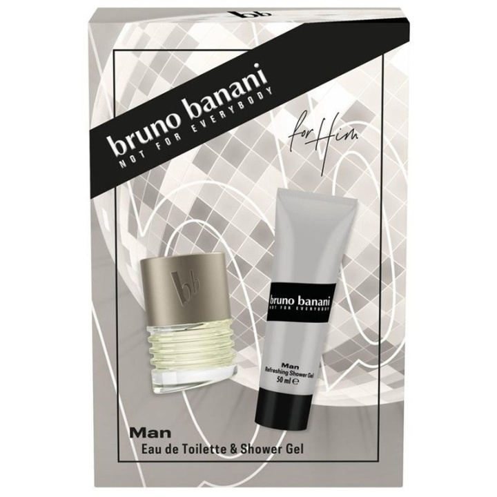 Bruno Banani Giftset Bruno Banani Man Edt 30ml + Shower Gel 50ml i gruppen SKØNHED & HELSE / Gaveæske / Gaveæske til ham hos TP E-commerce Nordic AB (D34278)