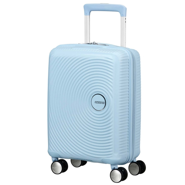 American Tourister Resväska Barn Soundbox Mini Pastel Blue i gruppen SPORT, FRITID & HOBBY / Rejsetilbehør / Rejsetasker hos TP E-commerce Nordic AB (D34327)