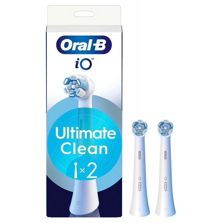 Oral B Borsthuvud iO Ultimate Clean 2st i gruppen SKØNHED & HELSE / Oral pleje / Tilbehør til elektriske tandbørster hos TP E-commerce Nordic AB (D34348)