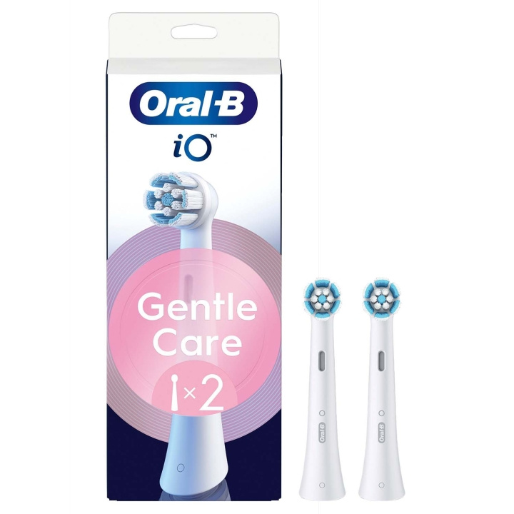 Oral B Borsthuvud iO Gentle Care 2st i gruppen SKØNHED & HELSE / Oral pleje / Tilbehør til elektriske tandbørster hos TP E-commerce Nordic AB (D34352)
