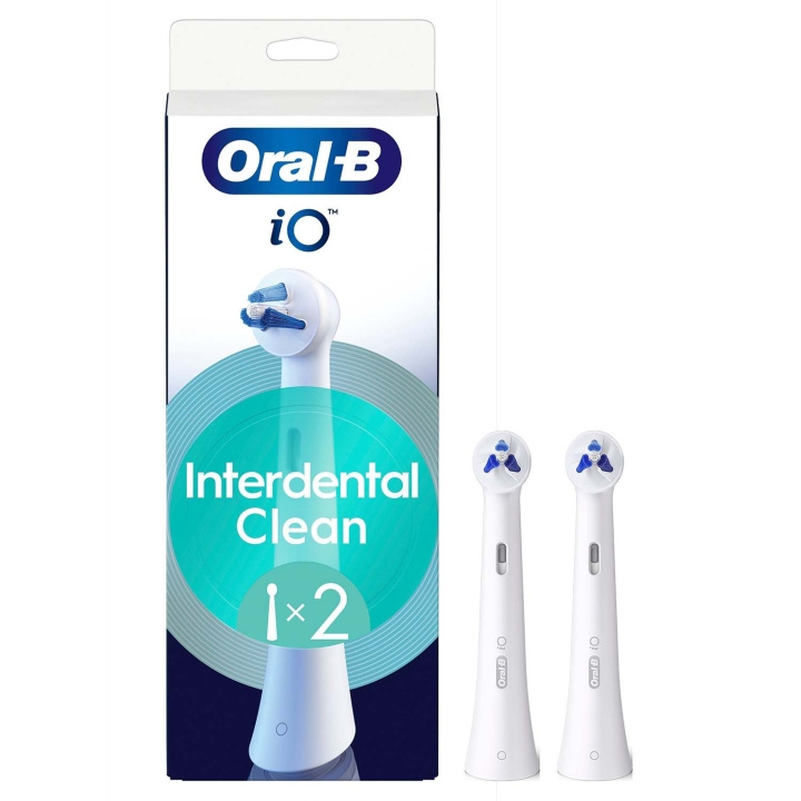 Oral B Borsthuvud iO Specialised Clean 2st i gruppen SKØNHED & HELSE / Oral pleje / Tilbehør til elektriske tandbørster hos TP E-commerce Nordic AB (D34356)
