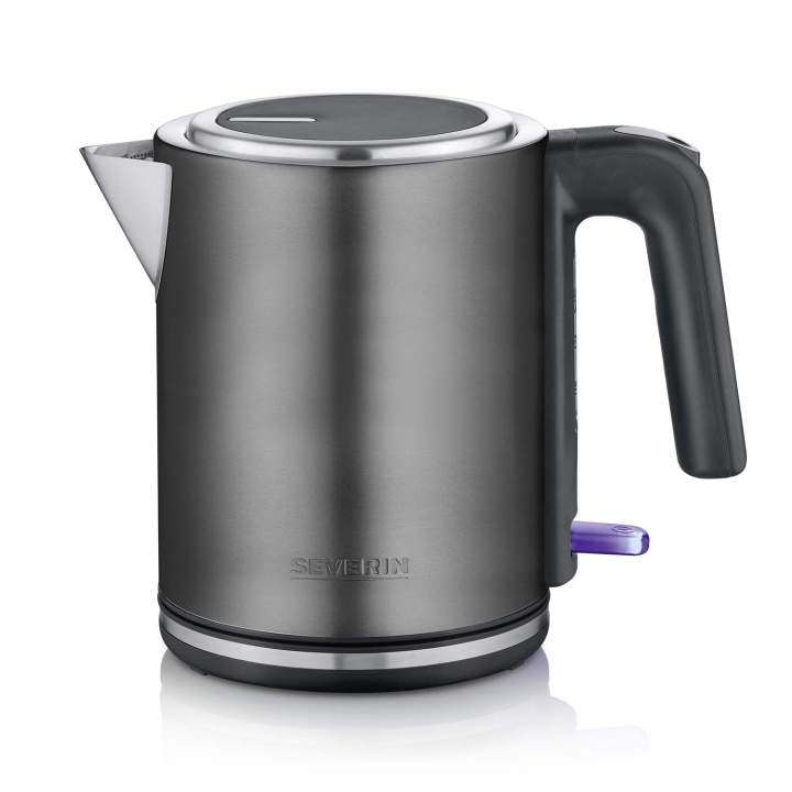 Severin Vattenkokare 1L Dark Inox 2400W WK9342 i gruppen HJEM, HUS & HAVE / Husholdningsapparater / Vand & Juice / Elkedel hos TP E-commerce Nordic AB (D34359)