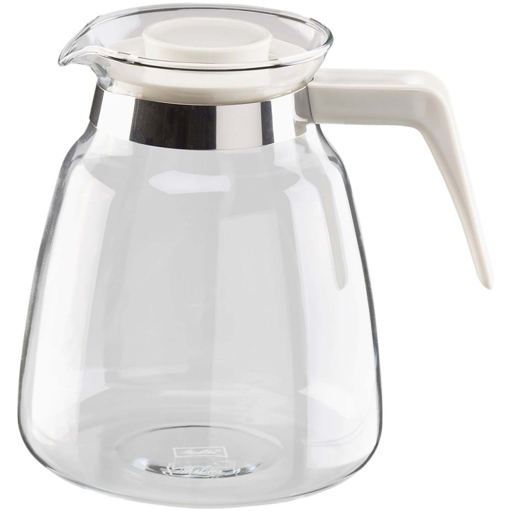 Melitta Glaskanna Aroma Grande Vit 1,6l i gruppen HJEM, HUS & HAVE / Køkkenredskaber / Øvrige køkkenredskaber hos TP E-commerce Nordic AB (D34361)