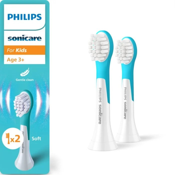 Philips Borsthuvud Sonicare för barn 4st HX6034/90 i gruppen SKØNHED & HELSE / Oral pleje / Tilbehør til elektriske tandbørster hos TP E-commerce Nordic AB (D34463)
