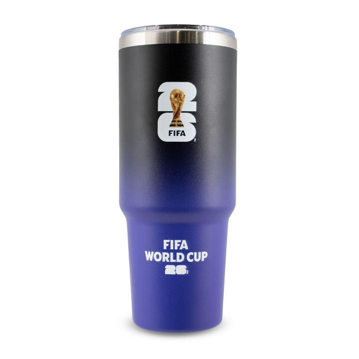 FIFA Termokop World Cup 850ml Sort-Lilla i gruppen SPORT, FRITID & HOBBY / Friluftsliv / Termokander & vandflasker hos TP E-commerce Nordic AB (D34667)