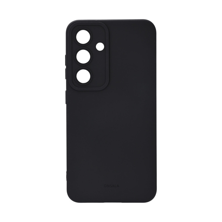 Onsala Cover med Silikone Feel Black - Samsung Galaxy S26 i gruppen SMARTPHONES & TABLETS / Mobil Beskyttelse / Samsung hos TP E-commerce Nordic AB (D34716)