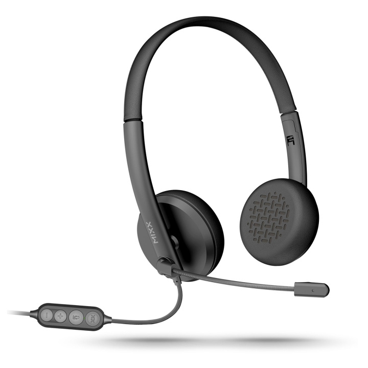 MIXX Headset Stereo H1u Kablet USB-A i gruppen COMPUTERTILBEHØR / Computer Tilbehør / Headset hos TP E-commerce Nordic AB (D34740)