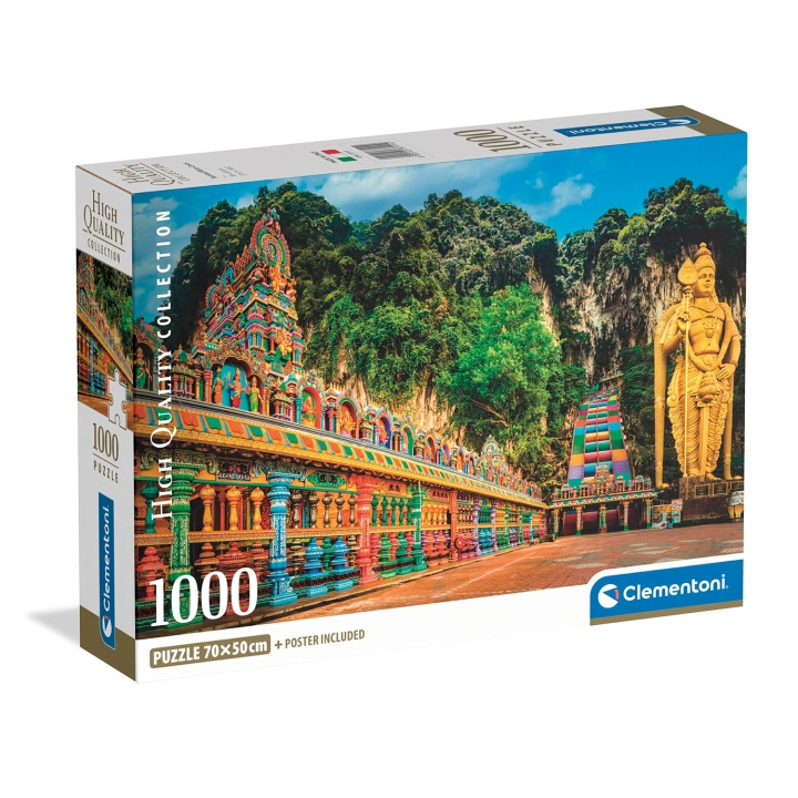 Clementoni Puslespil 1000 Pcs CB Batu Caves i gruppen SPORT, FRITID & HOBBY / Hobby / Puslespil hos TP E-commerce Nordic AB (D34775)