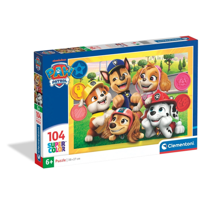 Clementoni Puslespil 104 Pcs Paw patrol i gruppen SPORT, FRITID & HOBBY / Hobby / Puslespil hos TP E-commerce Nordic AB (D34789)