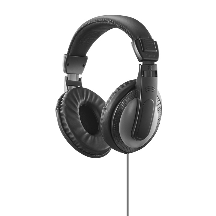 Hama Høretelefoner Shell II Over-Ear Ledning Sort i gruppen HJEMMEELEKTRONIK / Lyd & billede / Hovedtelefoner & Tilbehør / Hovedtelefoner hos TP E-commerce Nordic AB (D34836)