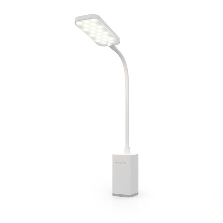 Nedis LED Bordlampe | Dæmpbar | 1 Lystilstand | 90 lm | Genopladelig | Lygte funktion | Hvid i gruppen LEGETØJ, BØRN & BABY / Børneværelse / Belysning til børn / Bordlamper hos TP E-commerce Nordic AB (D34915)